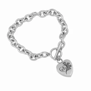 As armband – Hart bedrukt met tekst