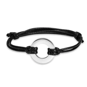 Asarmband cirkel oneindigheid rvs