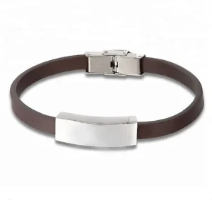 Asarmband heren leren band