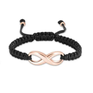 Asarmband Infinity Rozé Edelstaal – elke polsmaat passend