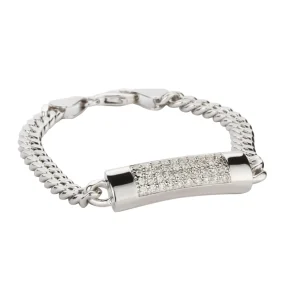 Asarmband zilver zirkonia exclusief