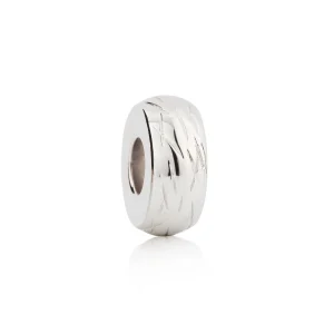 Asbedel – Zilver, rond met herinneringen