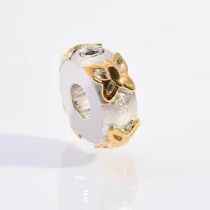 Asbedel – Zilver, Vlinders verguld