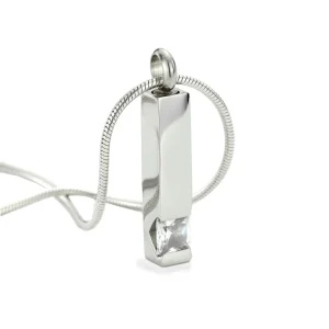 Ashanger cilinder met zirkonia