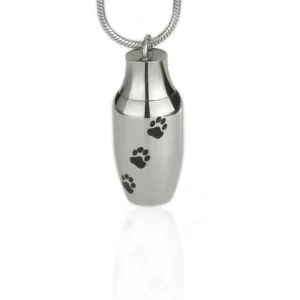 Ashanger dieren – model urn, zilverkleurig