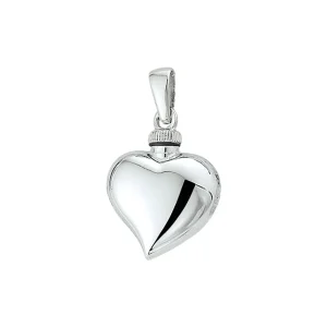 Ashanger hartje sterling zilver