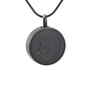 Ashanger rvs dierenpoot rond