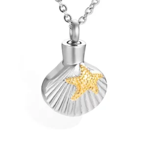 Ashanger Schelp met vergulde ster
