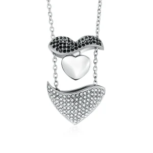 Ashanger two tone Zirkoniasteentjes