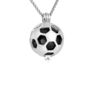 Ashanger voetbal design zwart