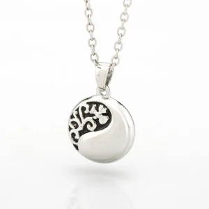 ashanger yin yang zilver, design