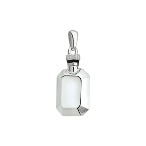 Ashanger – Zilver vierkant design