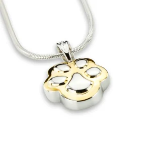 Assieraad hondenpoot zilver design