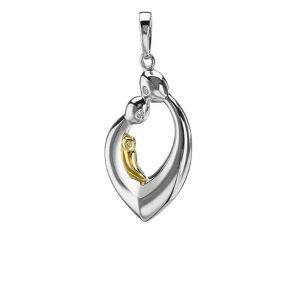 Assieraad Moeder Kind Zilver – goudkleurig kind