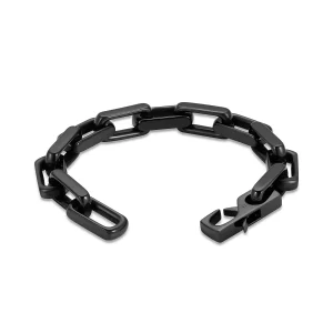 Bedel armband zwart