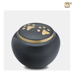 Dieren urn medium donkergrijs