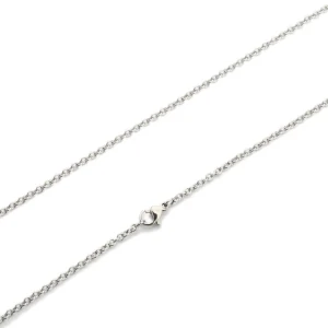 Edelstalen RVS ketting, schakel