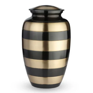 Grote Urn Design Goudkleurig en zwartkleurig