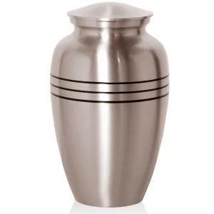 Grote Urn Elements Zilverkleurig
