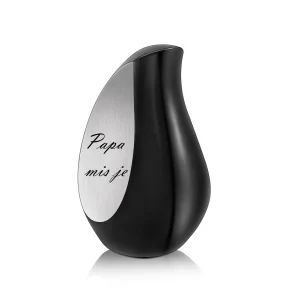 Mini RVS Urn Traan Zilverkleurig