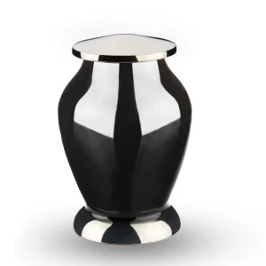 Mini Urn Design – Donkergrijs, zilverkleur