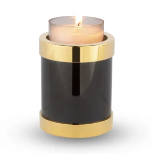 Mini urn kaarshouder goudkleurig