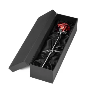 mini urn roos rood