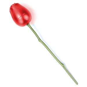 Mini urn roos roodkleurig