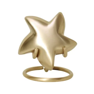 Mini urn ster goudkleurig