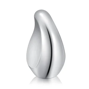 Mini Urn Zilverkleurig Traan RVS