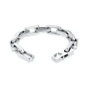 RVS Bedel armband zilverkleurig